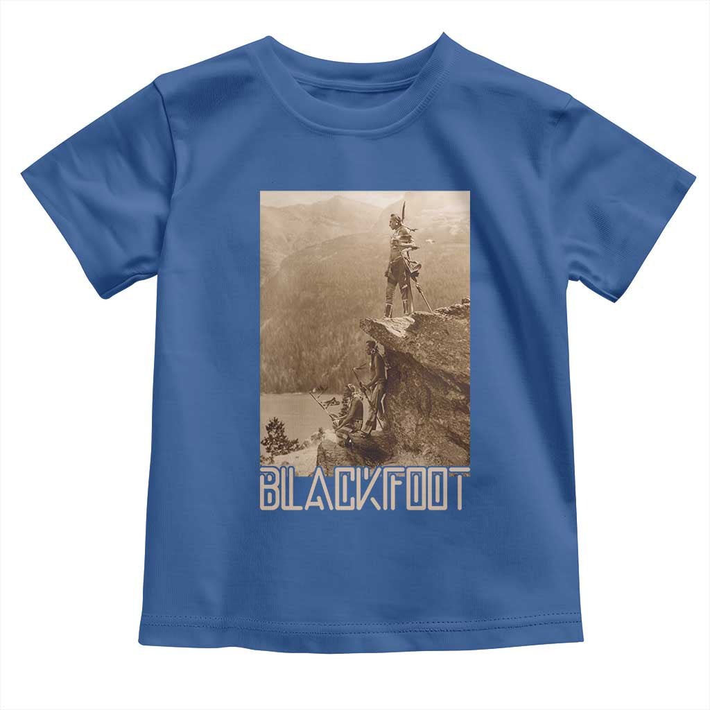 Blackfoot Native American Indians At Glacier National Park Toddler T Shirt