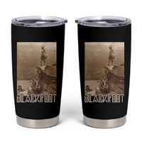 Blackfoot Native American Indians At Glacier National Park Tumbler Cup