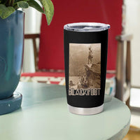 Blackfoot Native American Indians At Glacier National Park Tumbler Cup