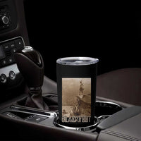 Blackfoot Native American Indians At Glacier National Park Tumbler Cup