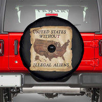 United States Without Illegal Aliens Spare Tire Cover Native Land Map