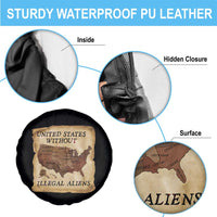 United States Without Illegal Aliens Spare Tire Cover Native Land Map