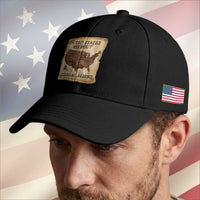 United States Without Illegal Aliens Baseball Cap Native Land Map