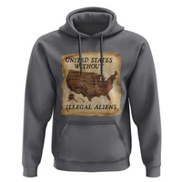 United States Without Illegal Aliens Hoodie Native Land Map