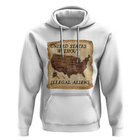 United States Without Illegal Aliens Hoodie Native Land Map