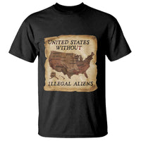 United States Without Illegal Aliens T Shirt Native Land Map