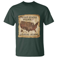 United States Without Illegal Aliens T Shirt Native Land Map