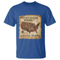 United States Without Illegal Aliens T Shirt Native Land Map