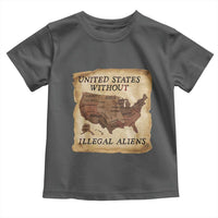 United States Without Illegal Aliens Toddler T Shirt Native Land Map