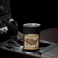 United States Without Illegal Aliens Tumbler Cup Native Land Map