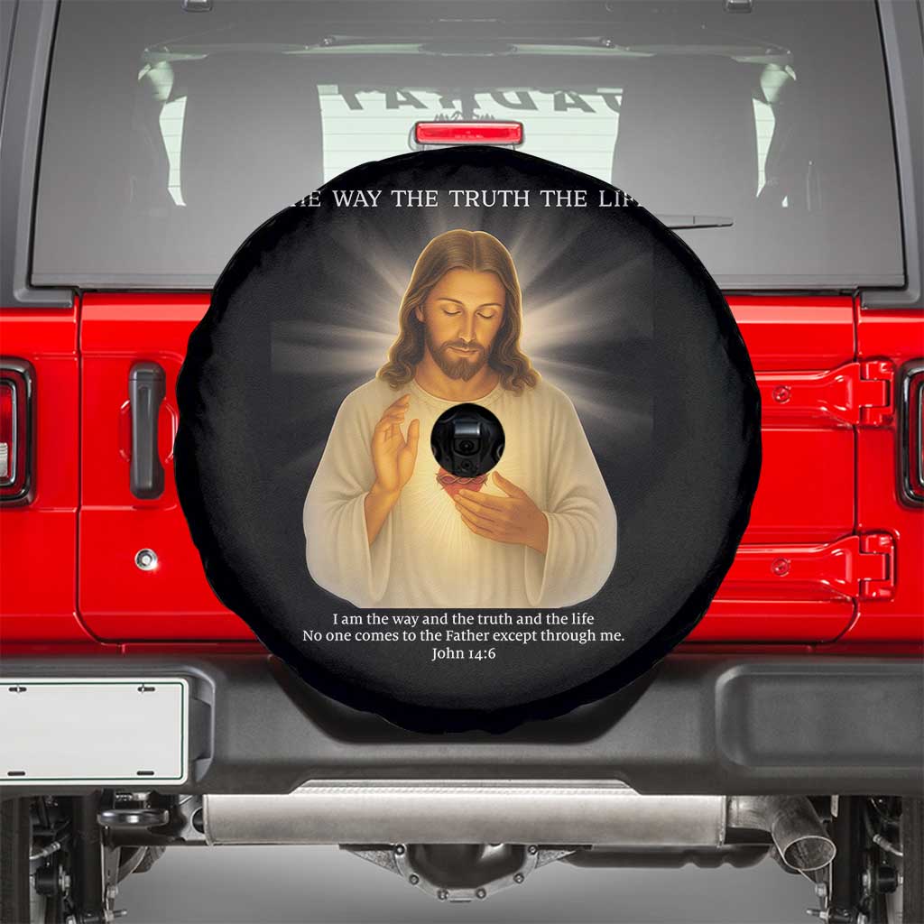 Jesus Christian Christmas Spare Tire Cover Cross Bible Verse Inspirational - Wonder Print Shop