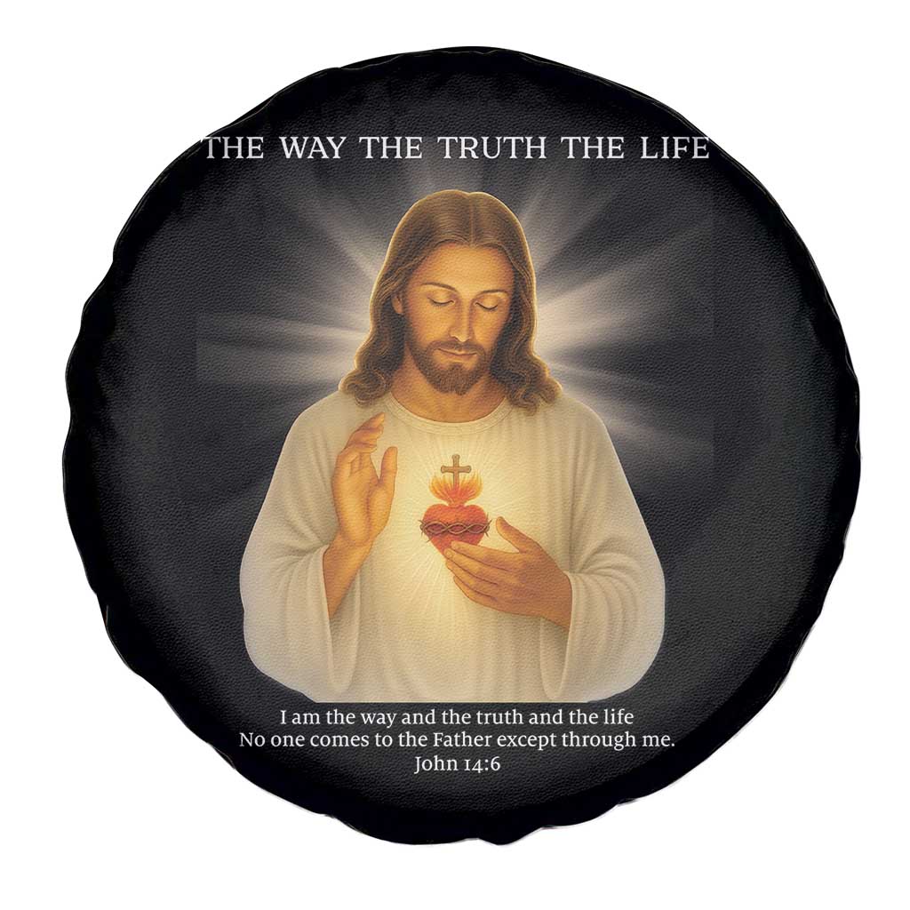 Jesus Christian Christmas Spare Tire Cover Cross Bible Verse Inspirational - Wonder Print Shop