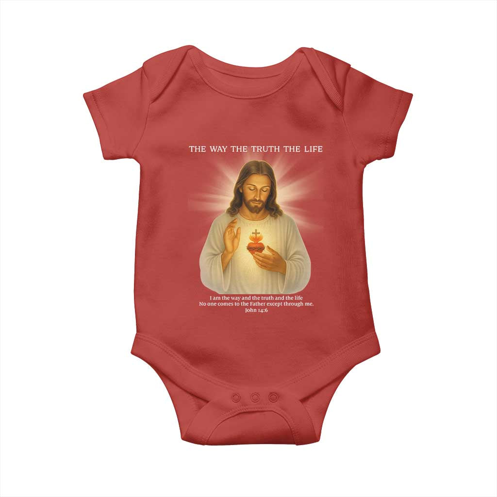Jesus Christian Christmas Baby Onesie Cross Bible Verse Inspirational - Wonder Print Shop