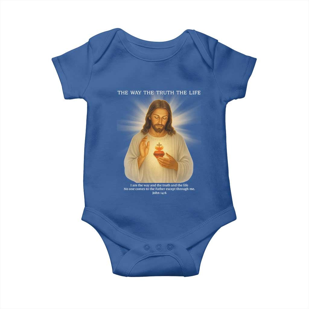 Jesus Christian Christmas Baby Onesie Cross Bible Verse Inspirational - Wonder Print Shop
