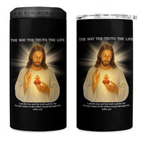 Jesus Christian Christmas 4 in 1 Can Cooler Tumbler Cross Bible Verse Inspirational - Wonder Print Shop