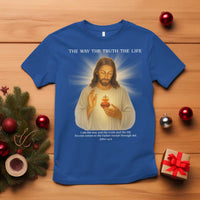 Jesus Christian Christmas T Shirt Cross Bible Verse Inspirational - Wonder Print Shop