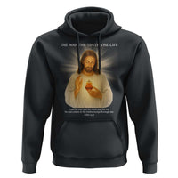 Jesus Christian Christmas Hoodie Cross Bible Verse Inspirational - Wonder Print Shop