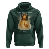 Jesus Christian Christmas Hoodie Cross Bible Verse Inspirational - Wonder Print Shop