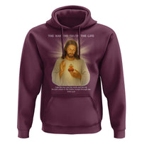 Jesus Christian Christmas Hoodie Cross Bible Verse Inspirational - Wonder Print Shop