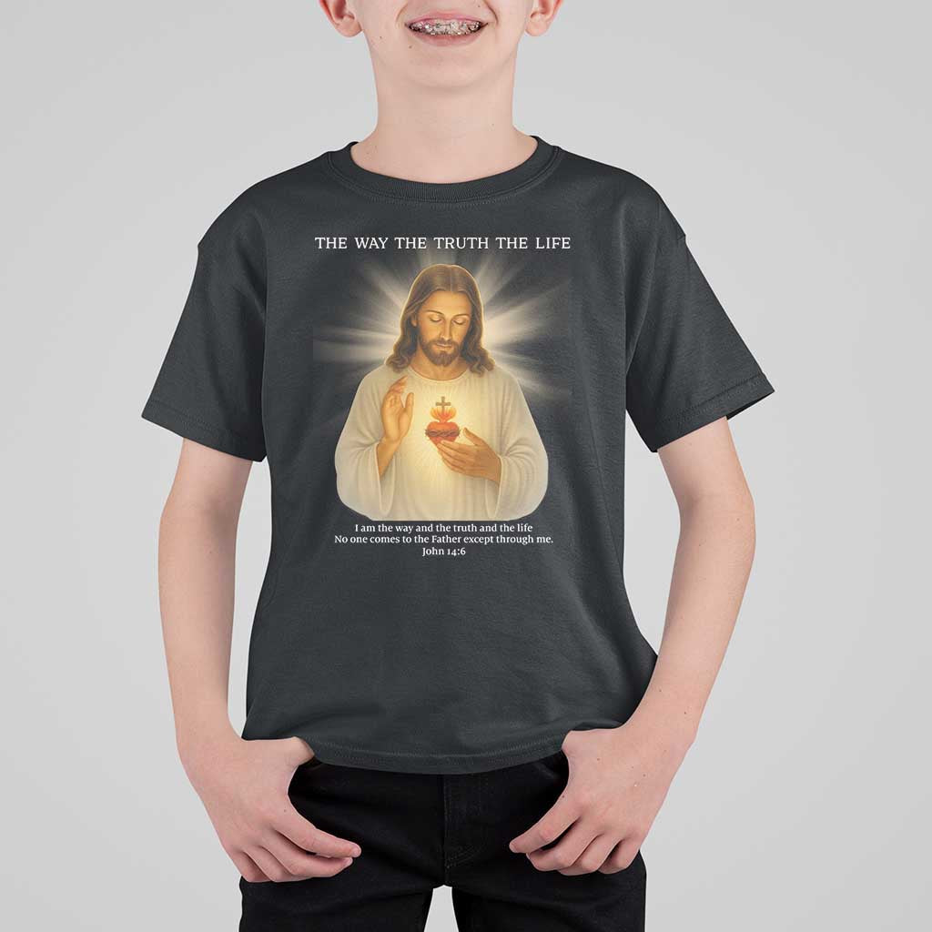 Jesus Christian Christmas T Shirt For Kid Cross Bible Verse Inspirational - Wonder Print Shop