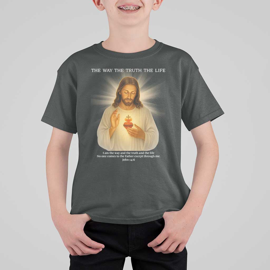 Jesus Christian Christmas T Shirt For Kid Cross Bible Verse Inspirational - Wonder Print Shop