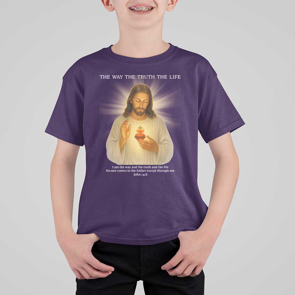 Jesus Christian Christmas T Shirt For Kid Cross Bible Verse Inspirational - Wonder Print Shop
