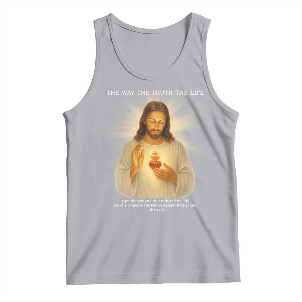 Jesus Christian Christmas Tank Top Cross Bible Verse Inspirational - Wonder Print Shop