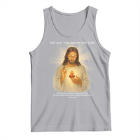 Jesus Christian Christmas Tank Top Cross Bible Verse Inspirational - Wonder Print Shop
