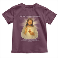 Jesus Christian Christmas Toddler T Shirt Cross Bible Verse Inspirational - Wonder Print Shop
