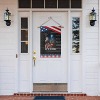 Jesus Christian Garden Flag American Flag Joy To The World Christmas