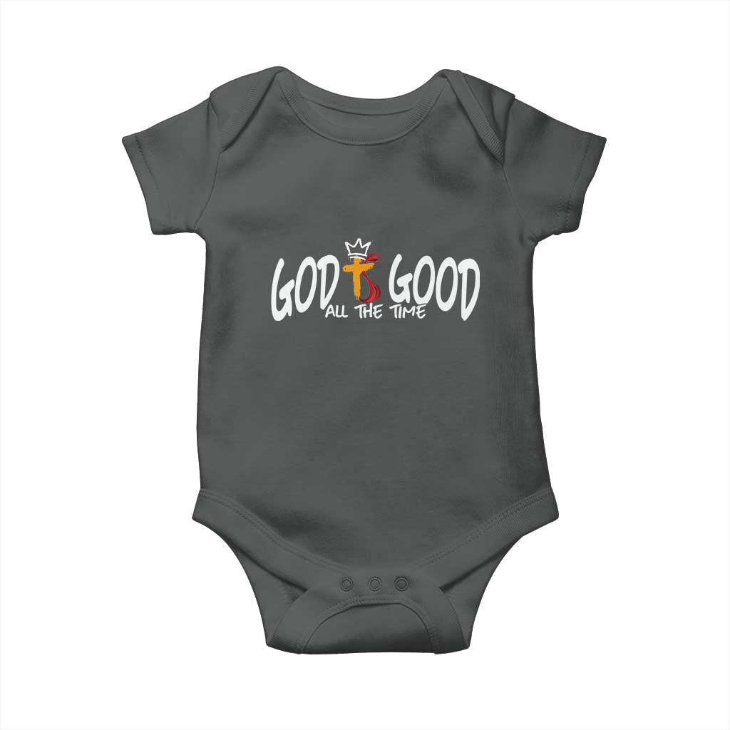 Jesus Christian Baby Onesie God Is Good All The Time - Wonder Print Shop