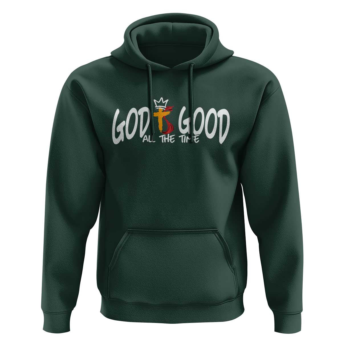 Jesus Christian Hoodie God Is Good All The Time - Wonder Print Shop