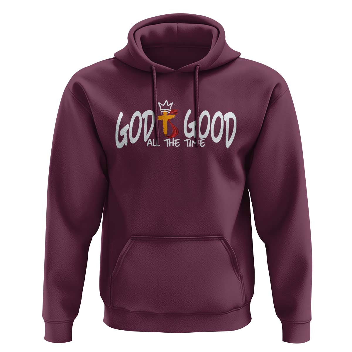 Jesus Christian Hoodie God Is Good All The Time - Wonder Print Shop