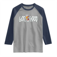Jesus Christian Raglan Shirt God Is Good All The Time - Wonder Print Shop