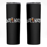 Jesus Christian Skinny Tumbler God Is Good All The Time - Wonder Print Shop