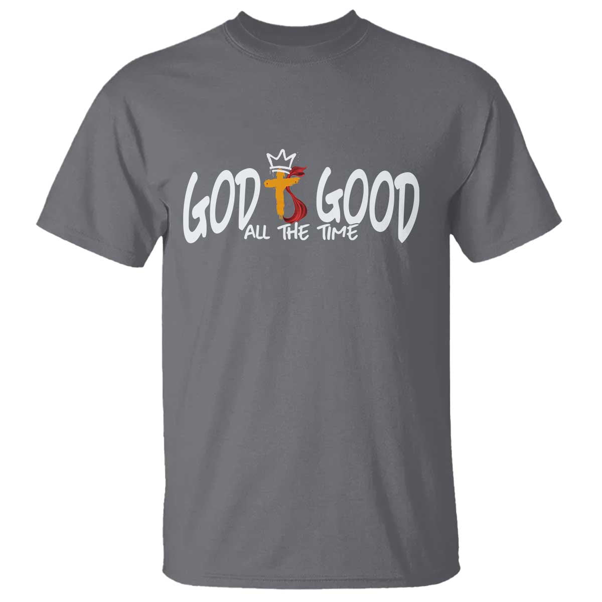Jesus Christian T Shirt God Is Good All The Time - Wonder Print Shop