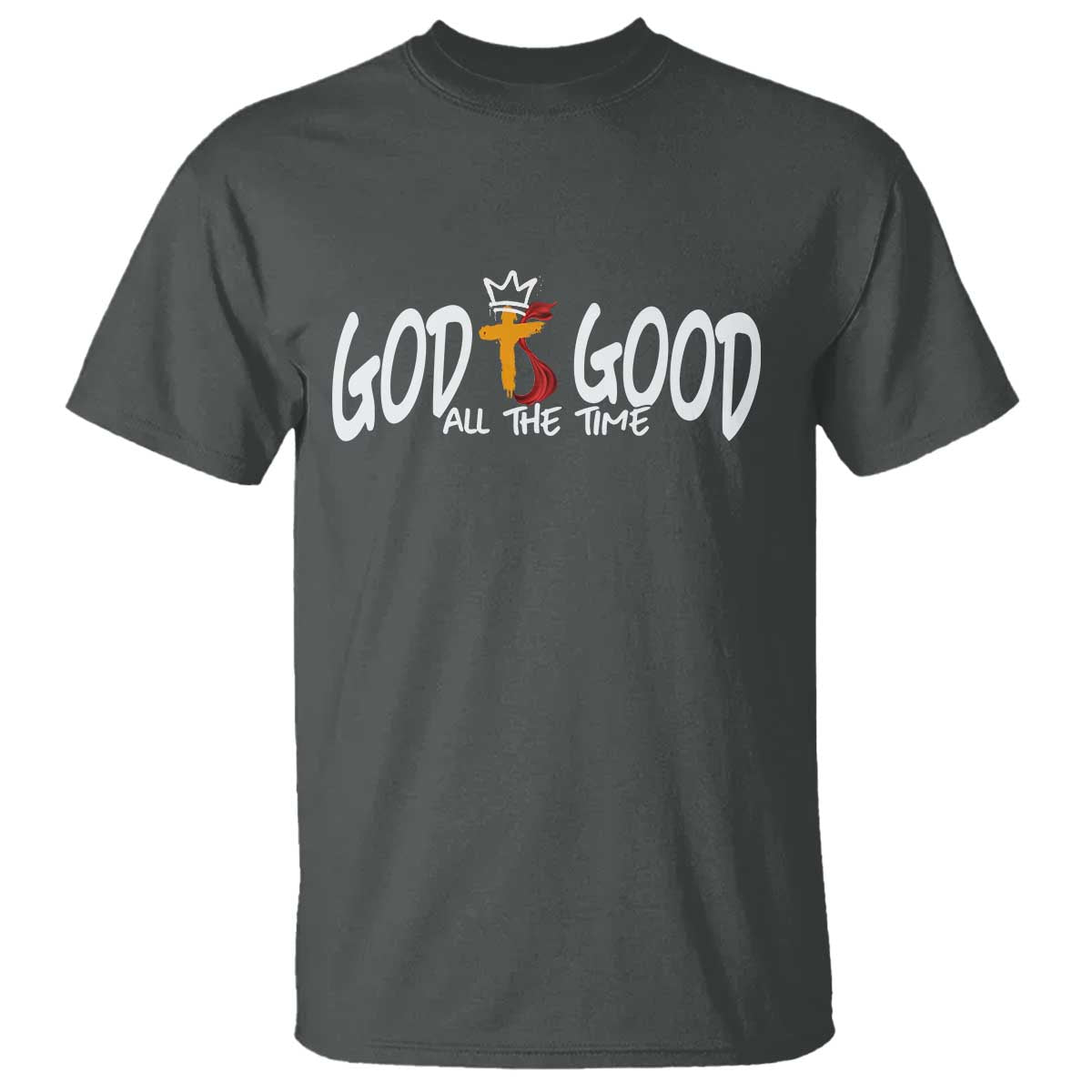 Jesus Christian T Shirt God Is Good All The Time - Wonder Print Shop