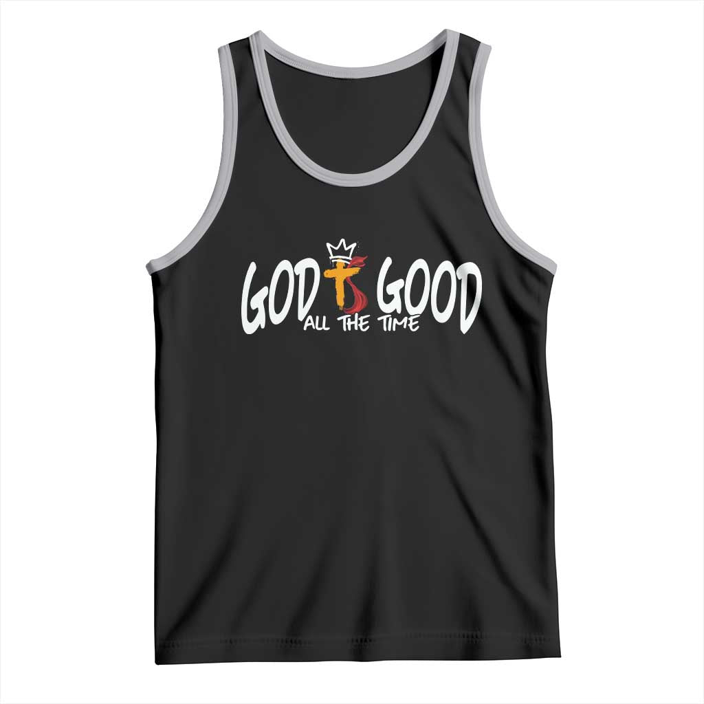 Jesus Christian Tank Top God Is Good All The Time - Wonder Print Shop