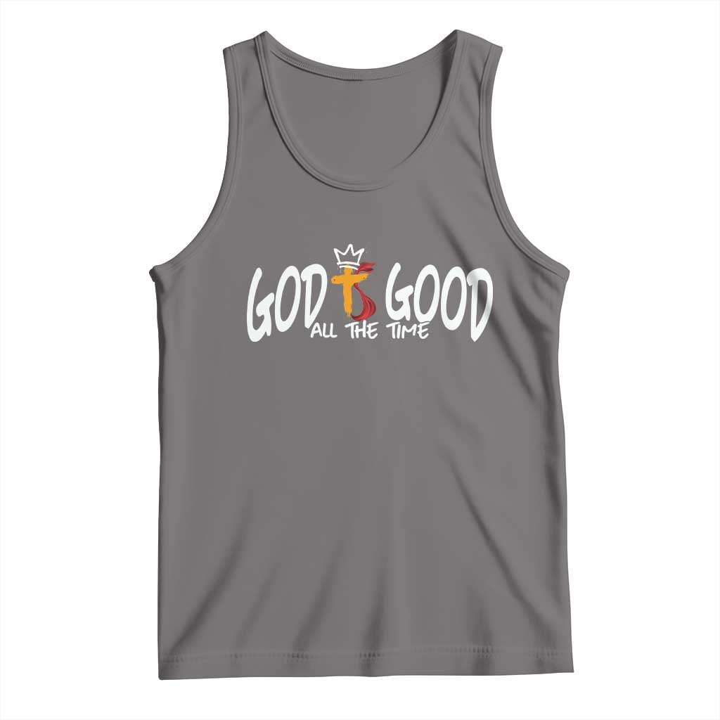 Jesus Christian Tank Top God Is Good All The Time - Wonder Print Shop