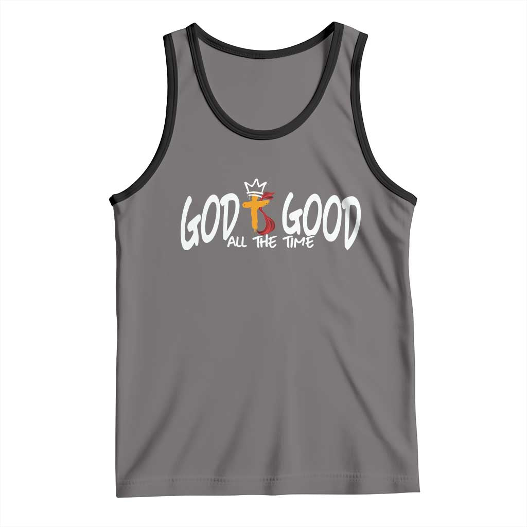 Jesus Christian Tank Top God Is Good All The Time - Wonder Print Shop