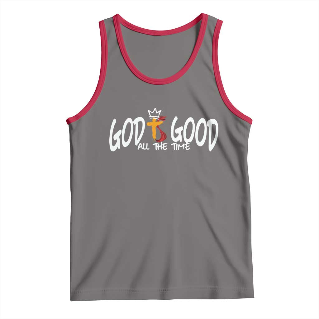 Jesus Christian Tank Top God Is Good All The Time - Wonder Print Shop