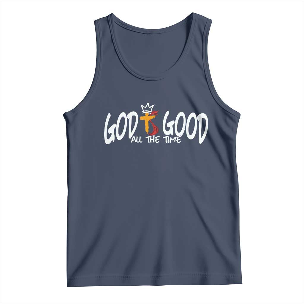 Jesus Christian Tank Top God Is Good All The Time - Wonder Print Shop