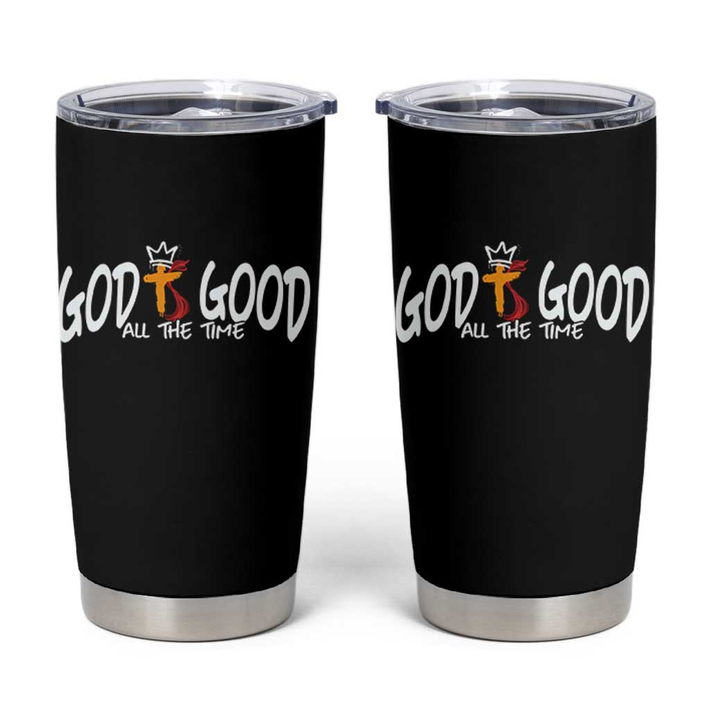 Jesus Christian Tumbler Cup God Is Good All The Time - Wonder Print Shop