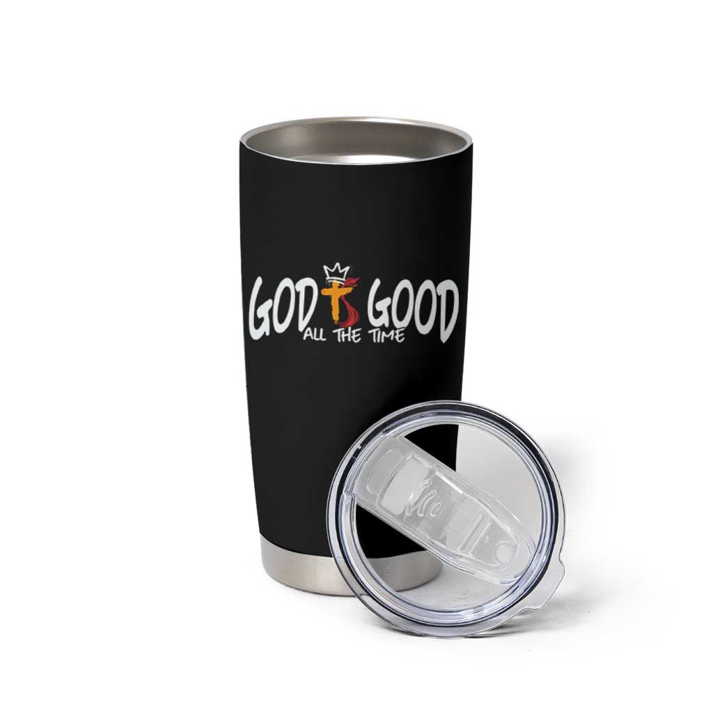 Jesus Christian Tumbler Cup God Is Good All The Time - Wonder Print Shop