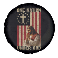 Jesus Christian Spare Tire Cover One Nation Under God - Wonder Print Shop