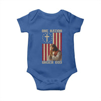 Jesus Christian Baby Onesie One Nation Under God - Wonder Print Shop