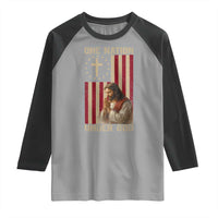 Jesus Christian Raglan Shirt One Nation Under God - Wonder Print Shop
