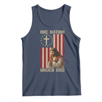 Jesus Christian Tank Top One Nation Under God - Wonder Print Shop