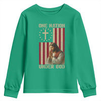 Jesus Christian Youth Sweatshirt One Nation Under God - Wonder Print Shop