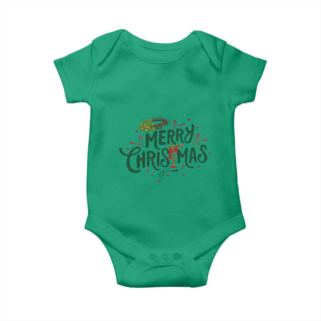 Jesus Christian Christmas Baby Onesie - Wonder Print Shop